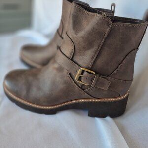 Naturalizer Womens Cabaret Moto Booties